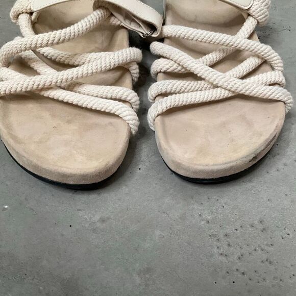 Zara Low Knotted Sandals - Picture 6 of 7